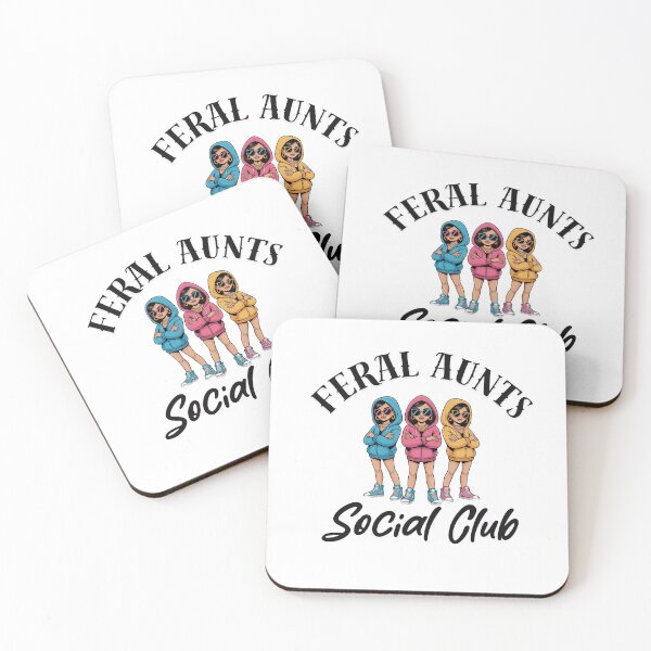 Item preview, Feral Aunts Social Club designed and sold by Chris-graphics-art.