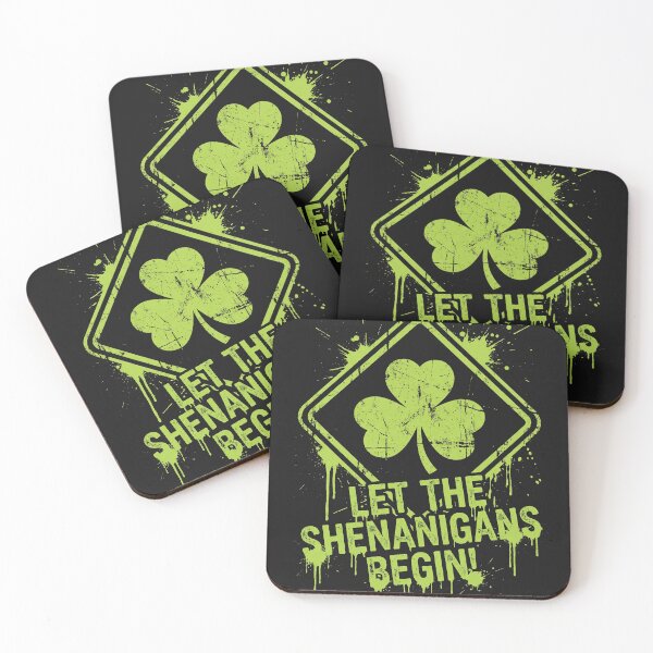 Item preview, Let The Shenanigans Begin Grunge Road Sign designed and sold by AdyKurniawan.