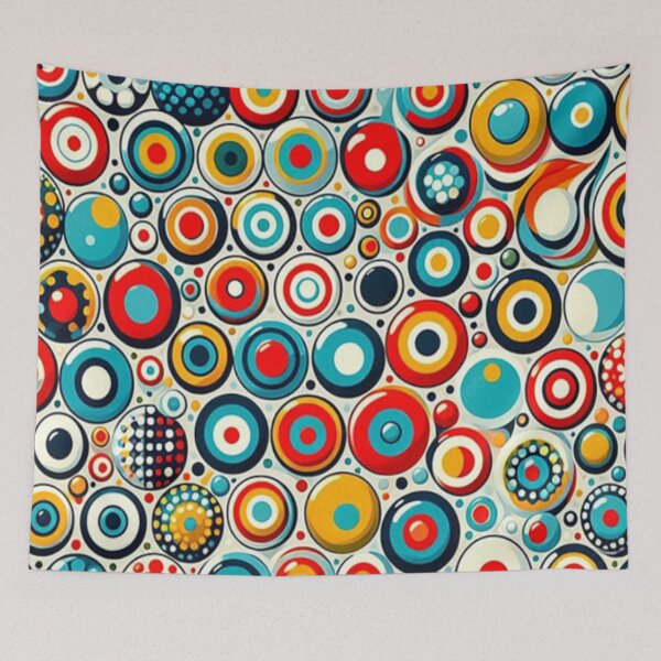 Item preview, COLORFUL CIRCLES PATTERN  designed and sold by Matoo5062.