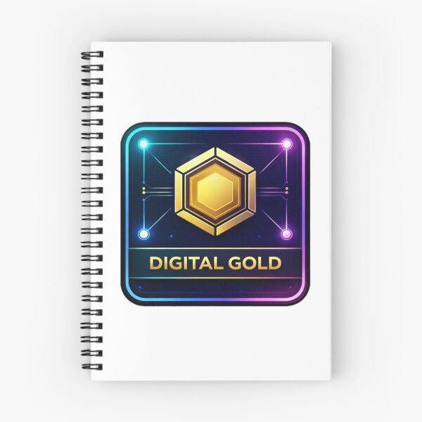 Item preview, Digital Gold Crypto Icon Badge designed and sold by the-dovlat.