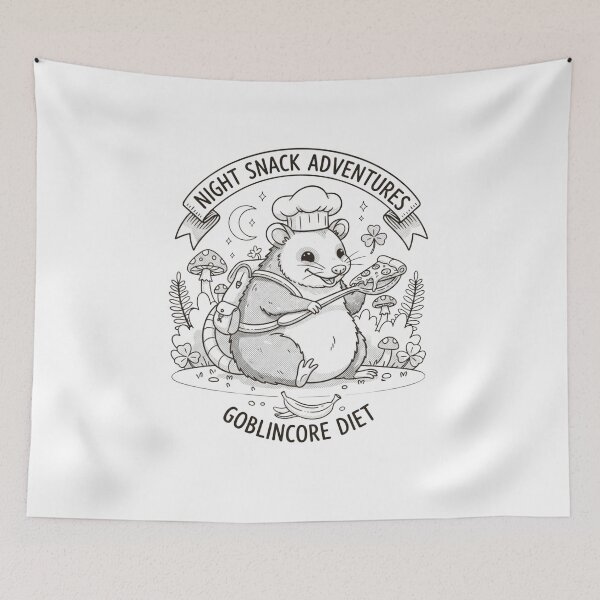 Item preview, the cooking opossum designed and sold by DJames-14.