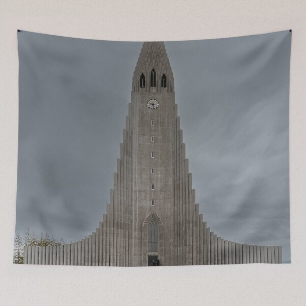Item preview, Hallgrimskirkja Reykjavik designed and sold by DiFigianoPhoto.