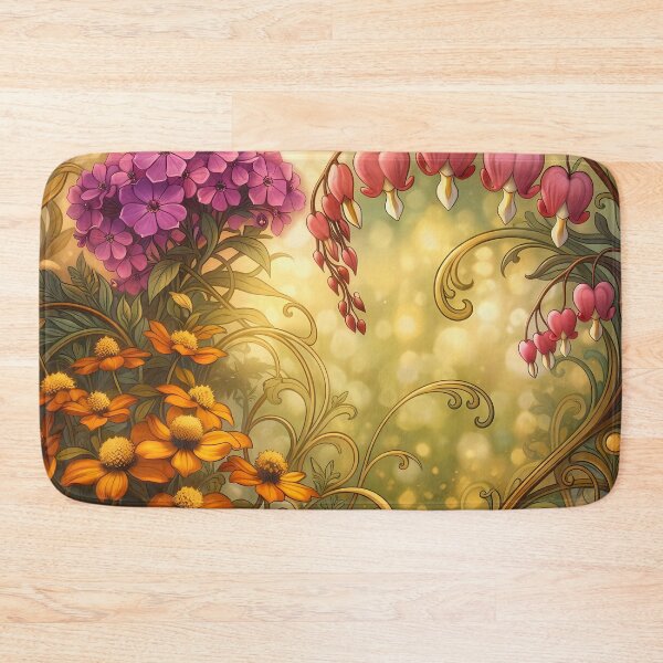 Item preview, Whimsical Garden with Vibrant Flowers designed and sold by cuprum.