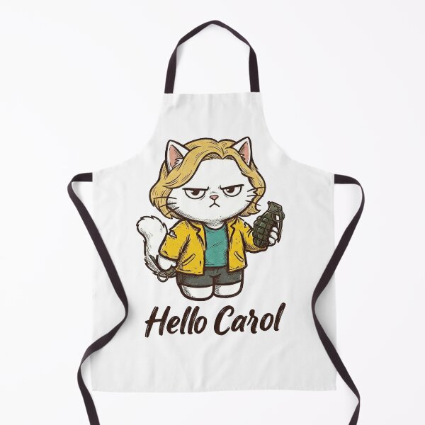 Item preview, Hello Carol Dangerous Cat Survivor Parody designed and sold by AdyKurniawan.