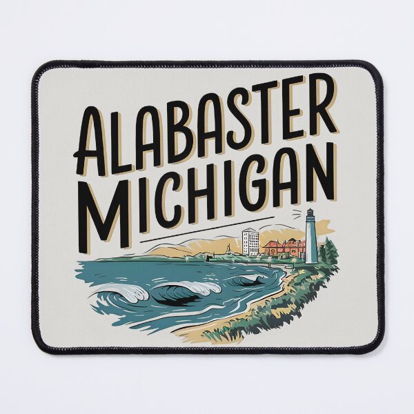 Item preview, Alabaster, Michigan, Alabaster MI, Alabaster Michigan designed and sold by MoMidoStore.