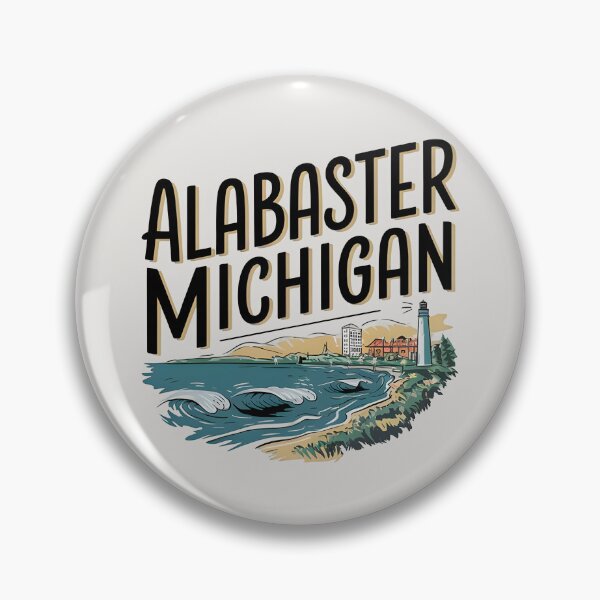 Item preview, Alabaster, Michigan, Alabaster MI, Alabaster Michigan designed and sold by MoMidoStore.