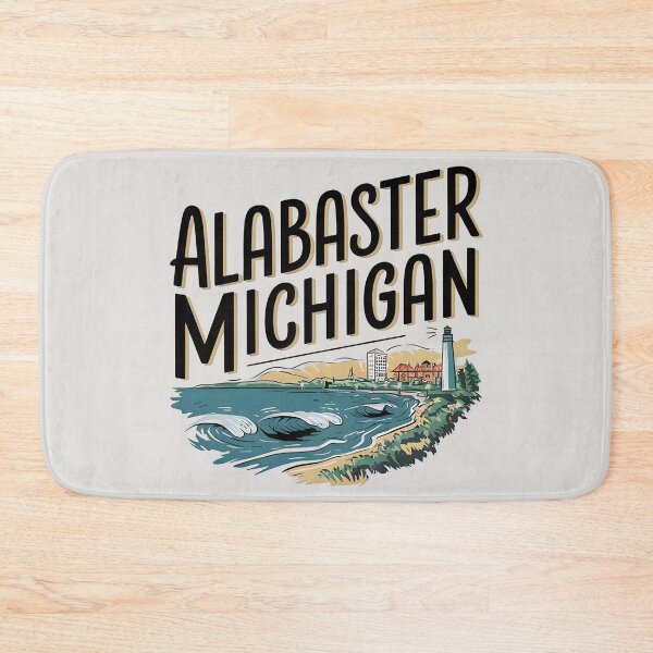 Item preview, Alabaster, Michigan, Alabaster MI, Alabaster Michigan designed and sold by MoMidoStore.
