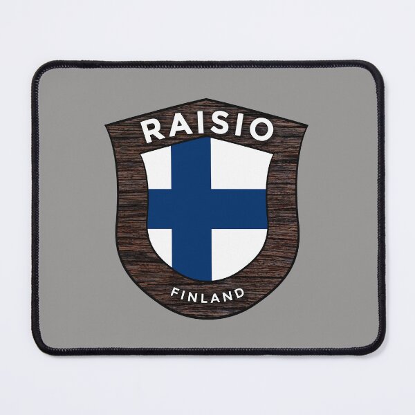 Item preview, Raisio Finland Emblem Flag designed and sold by World Designs.