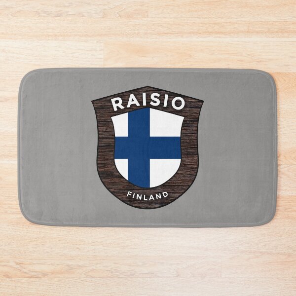 Item preview, Raisio Finland Emblem Flag designed and sold by World Designs.