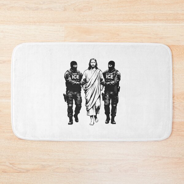 Item preview, Jesus Arrested By ICE-Anti ICE Minneapolis Protest designed and sold by gustavbellocci.