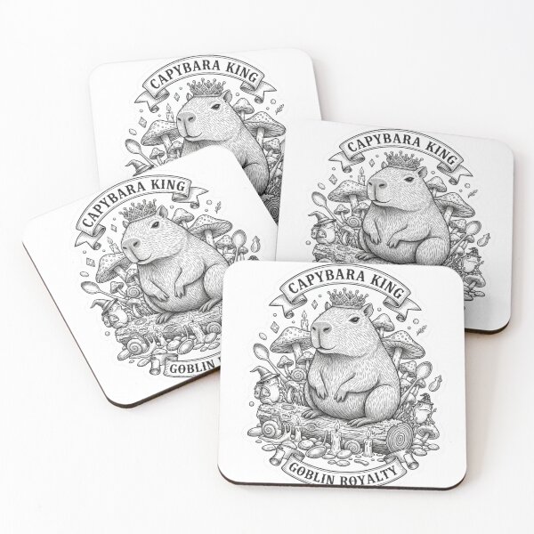 Item preview, the capybara king designed and sold by DJames-14.