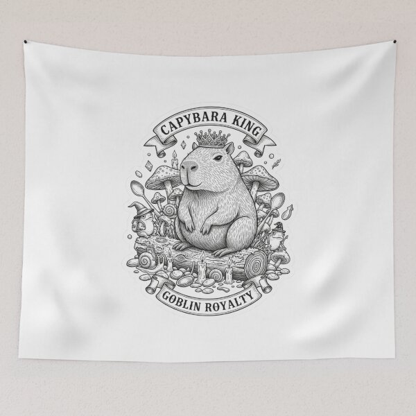 Item preview, the capybara king designed and sold by DJames-14.