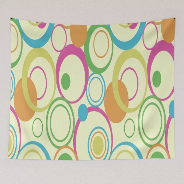 Item preview, COLORFUL CIRCLES PATTERN  designed and sold by Matoo5062.