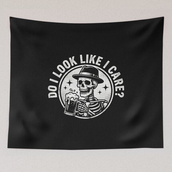 Item preview, Skeleton Drinking Beer Sarcasm designed and sold by AdyKurniawan.
