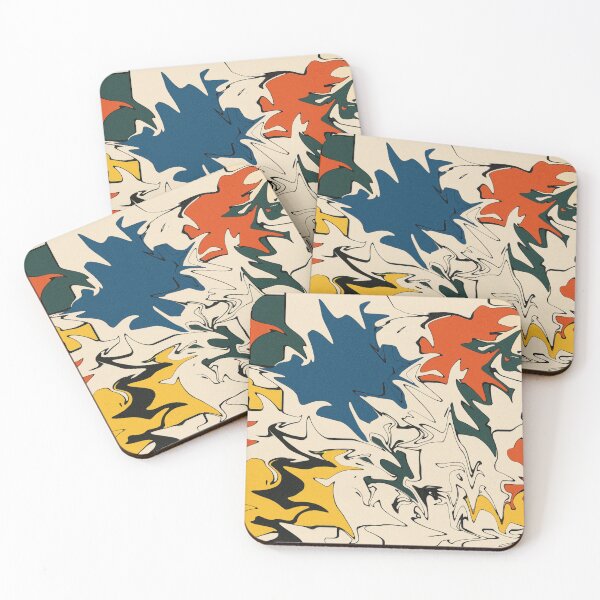 Item preview, Swirling Organic Color Forms designed and sold by Sigtrix.