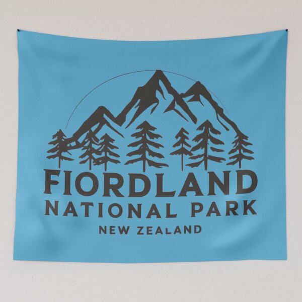 Item preview, Fiordland National Park - New Zealand designed and sold by GoodOldVintage.