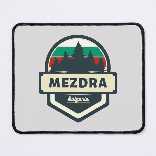Item preview, Mezdra Bulgaria | Retro Vintage Travel Badge designed and sold by World Designs.