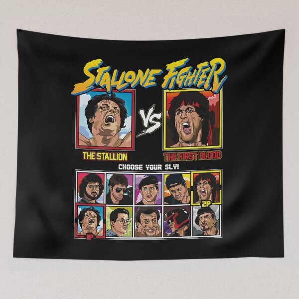 Item preview, Sylvester Stallone Fighter designed and sold by PASSIONZERO.