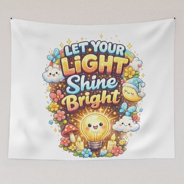 Item preview, Let Your Light Shine Bright designed and sold by HiteshArt111.