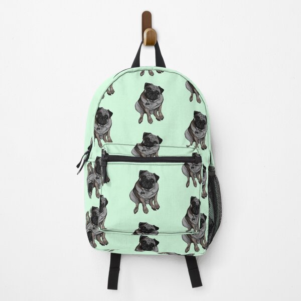 Item preview, Ziggy the Pug l designed and sold by LilBrownDog.