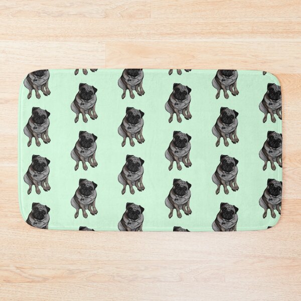 Item preview, Ziggy the Pug l designed and sold by LilBrownDog.