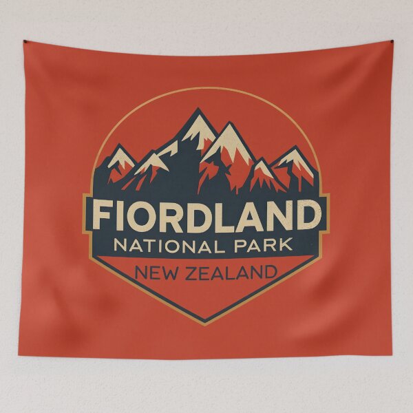 Item preview, Fiordland National Park - New Zealand designed and sold by GoodOldVintage.