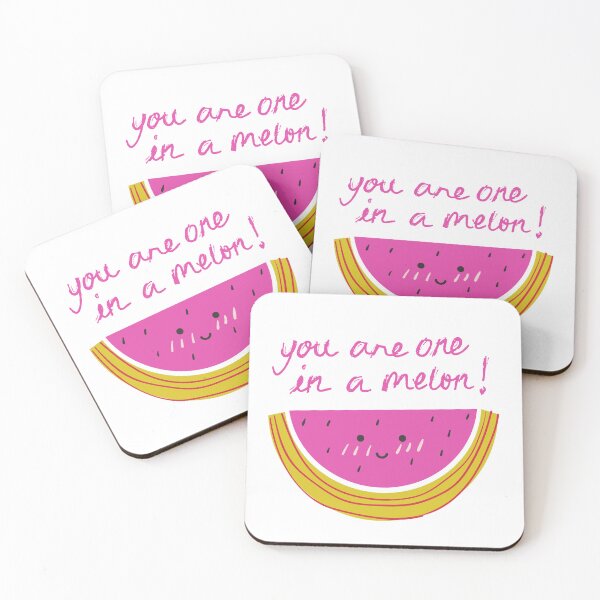 Item preview, YOU ARE ONE IN A MELON designed and sold by MedMoodStudio.
