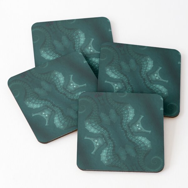 Item preview, Bioluminescent Seahorse from the Eerie Reef designed and sold by LuxuryApparels.