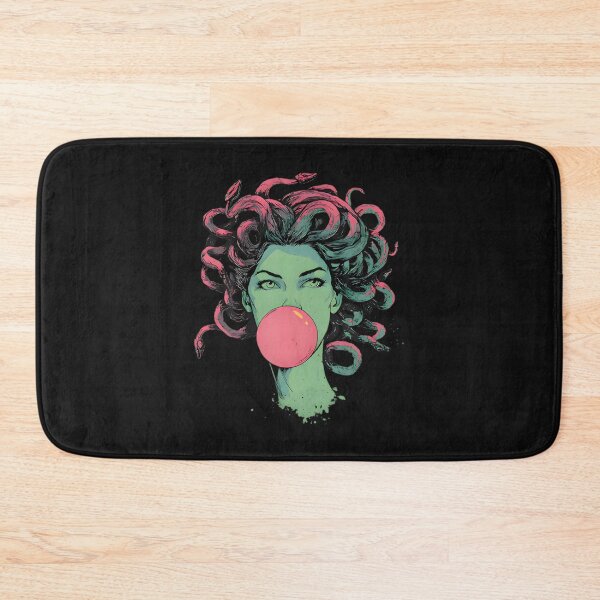 Item preview, Medusa Bubblegum Mythological Snake Hair Goddess designed and sold by StickLoveFamily.