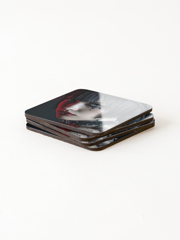 Thumbnail 4 of 5, Coasters (Set of 4), Darkhic designed and sold by RicoInStudios.