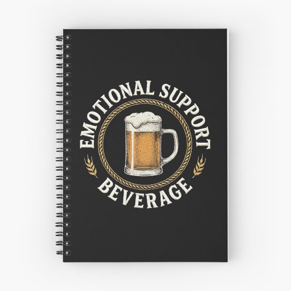 Item preview, Emotional Support Beer Faux Embroidery designed and sold by AdyKurniawan.