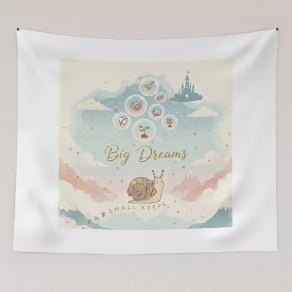 Item preview, Big Dreams, Small Steps designed and sold by YasminAnday.