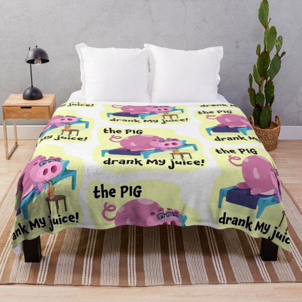 Item preview, The Pig drank my juice! designed and sold by liquid-print.