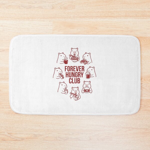 Item preview, Forever Hungry Club Capybara Foodie designed and sold by AdyKurniawan.