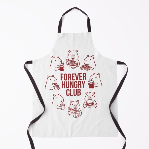 Item preview, Forever Hungry Club Capybara Foodie designed and sold by AdyKurniawan.