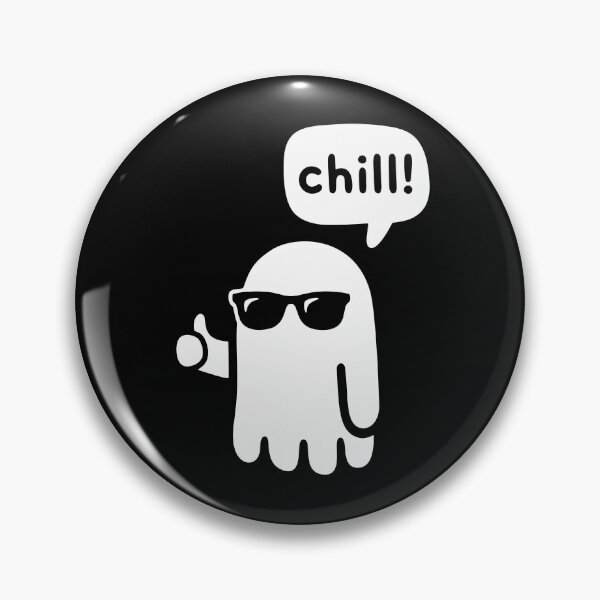 Item preview, Ghost of Good Vibes Chill Mode Classic designed and sold by Zayn Studio.