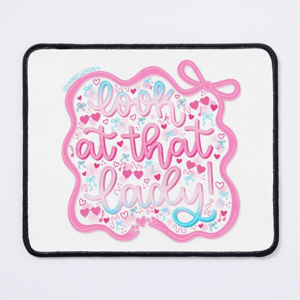 Item preview, Look At That Lady ! | Sammy Rae & The Friends Jackie Onassis reference song lyric quote | Transfeminine pride version designed and sold by scribbleswithsav.
