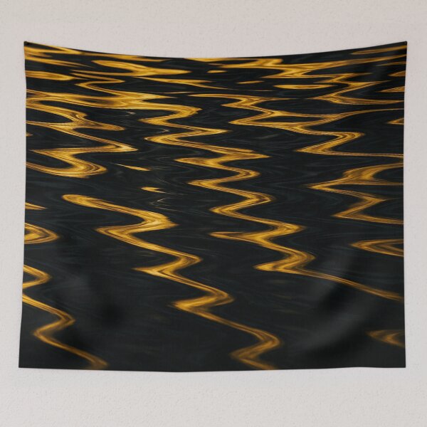 Item preview, Golden water surface designed and sold by Sigtrix.