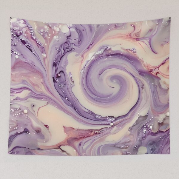 Artikelvorschau, Fliedercreme Bio-Fluid-Art entworfen und verkauft von VibeShift Studio.