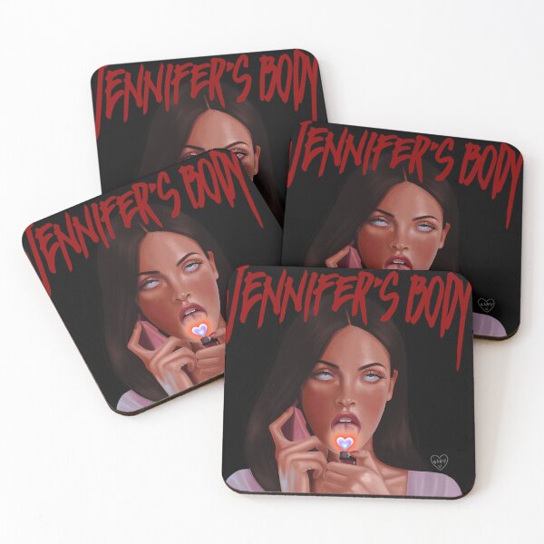 Item preview,  Jennifers Body Black Background Check designed and sold by abdelrazek20.