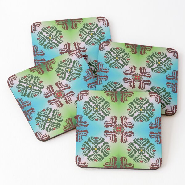Item preview, When the Heart Becomes Wings – Green Energy Flow designed and sold by OIL Pattern Design .