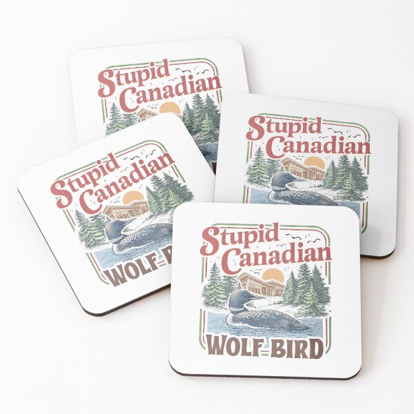 Item preview, Stupid Canadian Wolf Bird Heated Rivalry Inspired Team Hollanov designed and sold by M-Andrews.