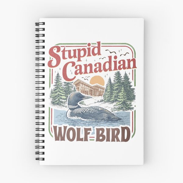 Item preview, Stupid Canadian Wolf Bird Heated Rivalry Inspired Team Hollanov designed and sold by M-Andrews.