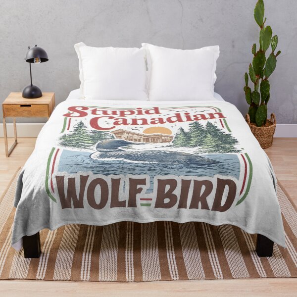 Item preview, Stupid Canadian Wolf Bird Heated Rivalry Inspired Team Hollanov designed and sold by M-Andrews.