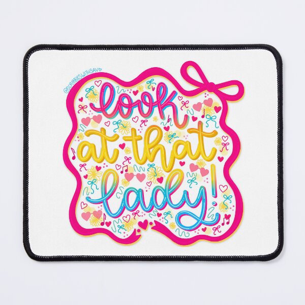 Item preview, Look At That Lady ! | Sammy Rae & The Friends Jackie Onassis reference song lyric quote | Pansexual pride version designed and sold by scribbleswithsav.