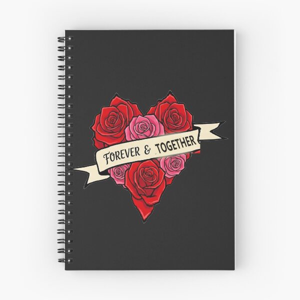 Item preview, red & pink roses heart FOREVER& ALWAYS designed and sold by Mudikeys.