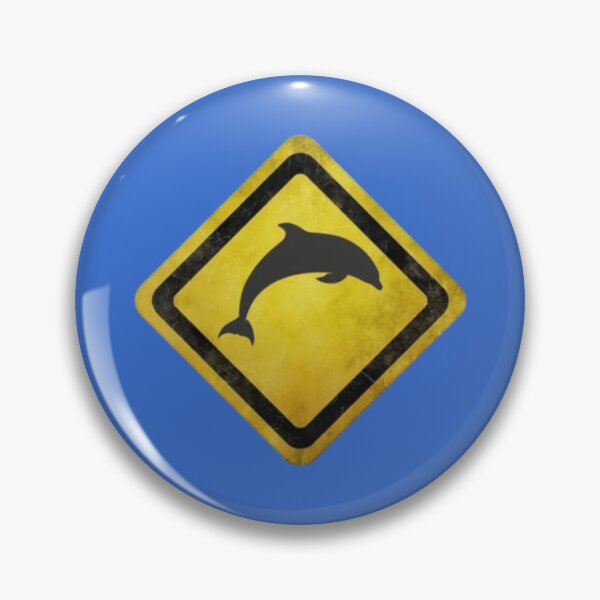 Item preview, unlikely dolphin sign designed and sold by cyrille68.