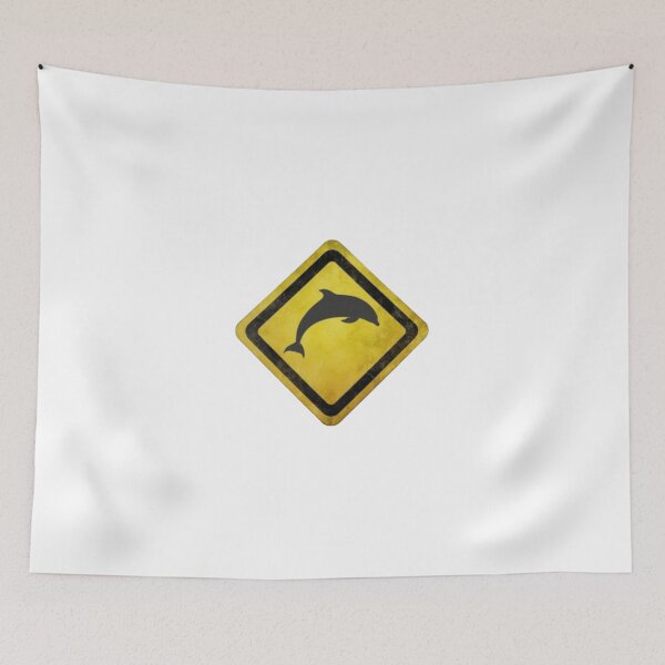 Item preview, unlikely dolphin sign designed and sold by cyrille68.