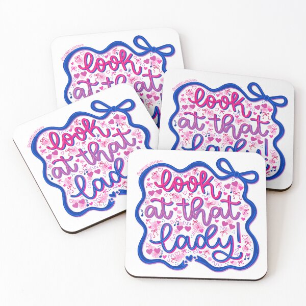 Item preview, Look At That Lady ! | Sammy Rae & The Friends Jackie Onassis reference song lyric quote | Bisexual pride version designed and sold by scribbleswithsav.