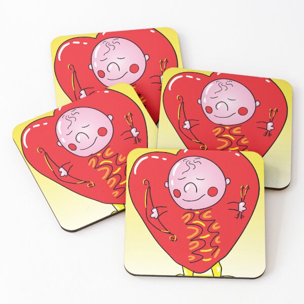 Item preview, Cute Cupid Character in Heart Costume designed and sold by Miro’s Twisted Ink.